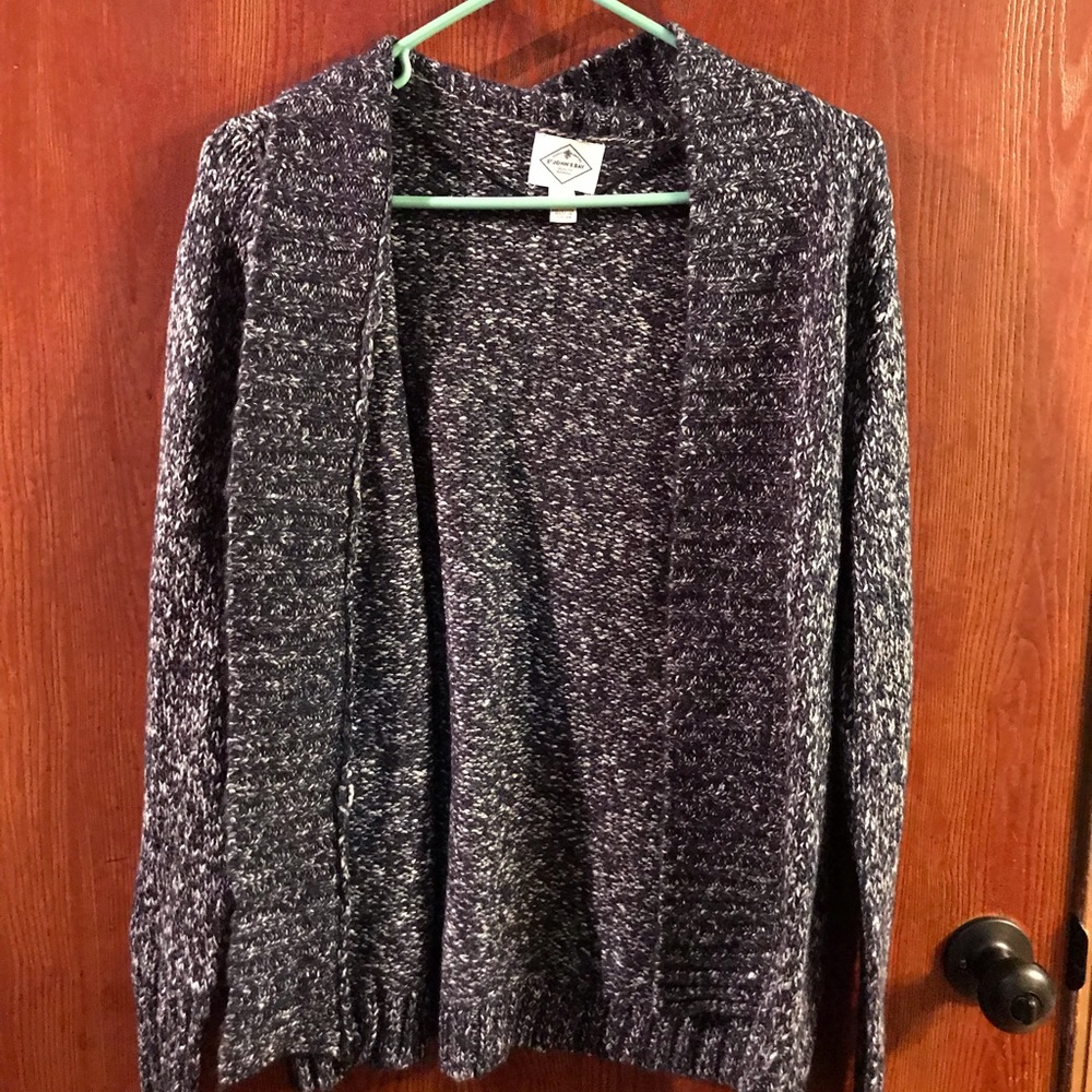 Navy Blue Thick Cardigan